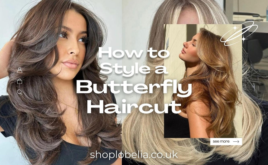 How to Style a Butterfly Haircut