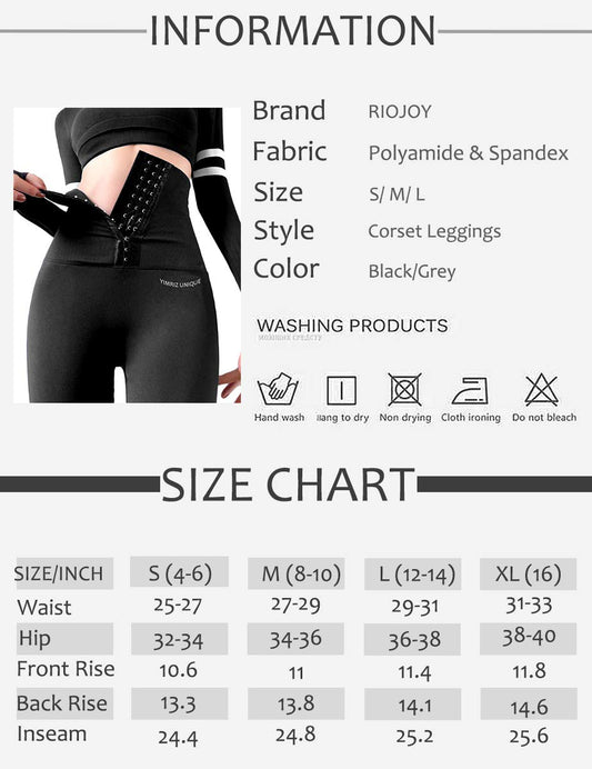 High Waisted Leggings with Tummy Control