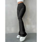 Women’s High-Waisted Flared Trousers