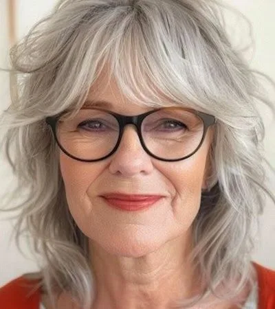 Layered Shoulder-Length Cut