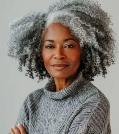 Natural Coils with Side Part