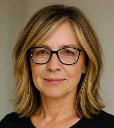 Piecey Long Bob with Highlights