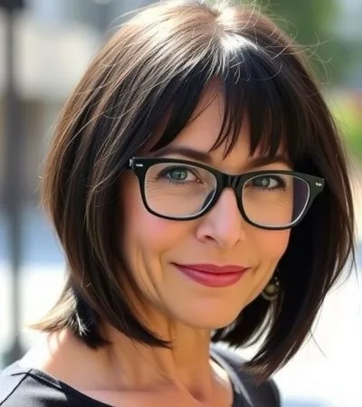 Soft Feathered Bangs