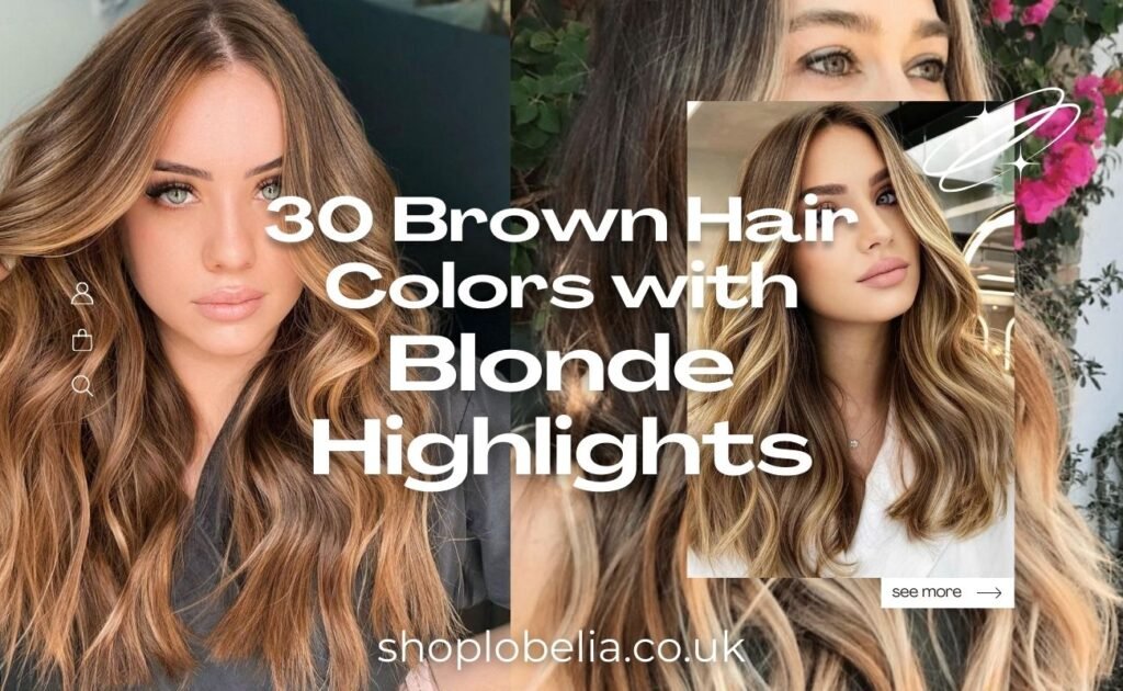 30 Brown Hair Colors with Blonde Highlights