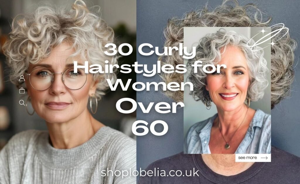 30 Curly Hairstyles for Women Over 60