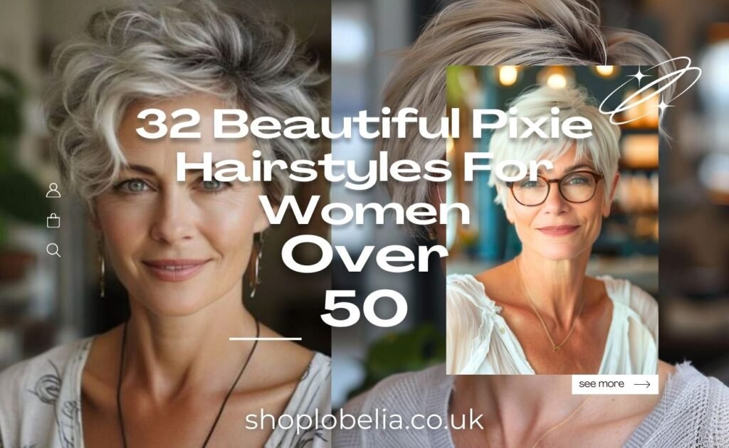 32 Beautiful Pixie Hairstyles For Women Over 50