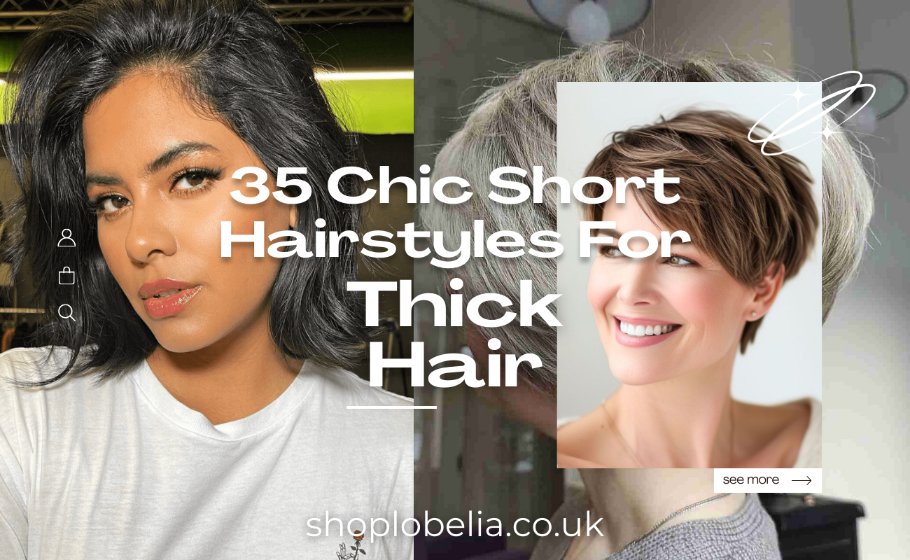 35 Chic Short Hairstyles For Thick Hair
