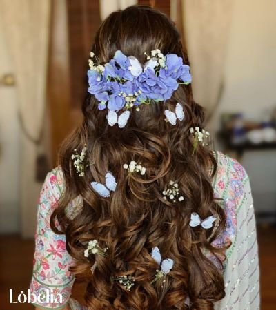 Accessorizing the Butterfly Haircut