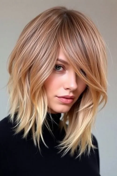 Asymmetrical Bob Style