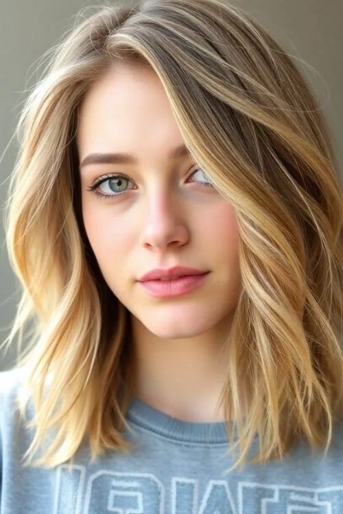 Asymmetrical Shag Cut