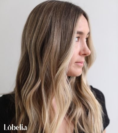 Beachy Brown with Blonde Highlights
