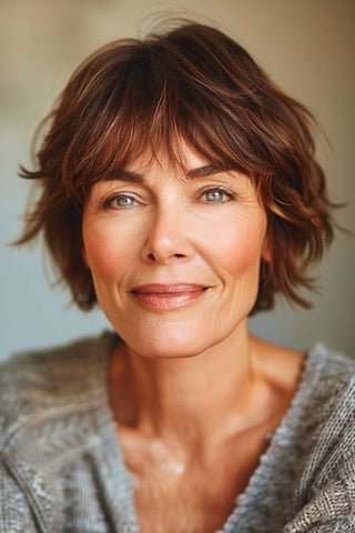 Bixie with Wispy Bangs