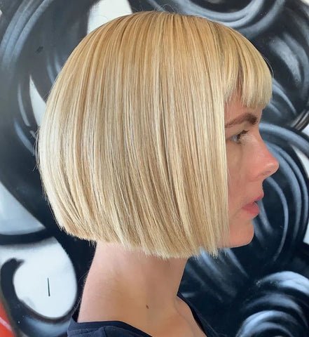 Blunt Bob with Fringe