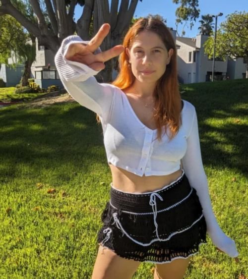 Skorts with a Crochet Top