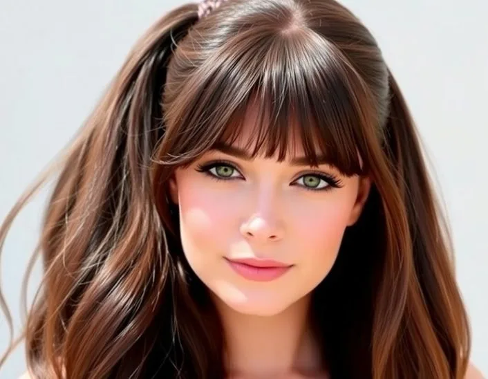 Braid-Wrapped High Pony
