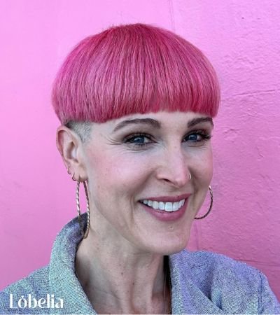 Bubblegum Pink Undercut