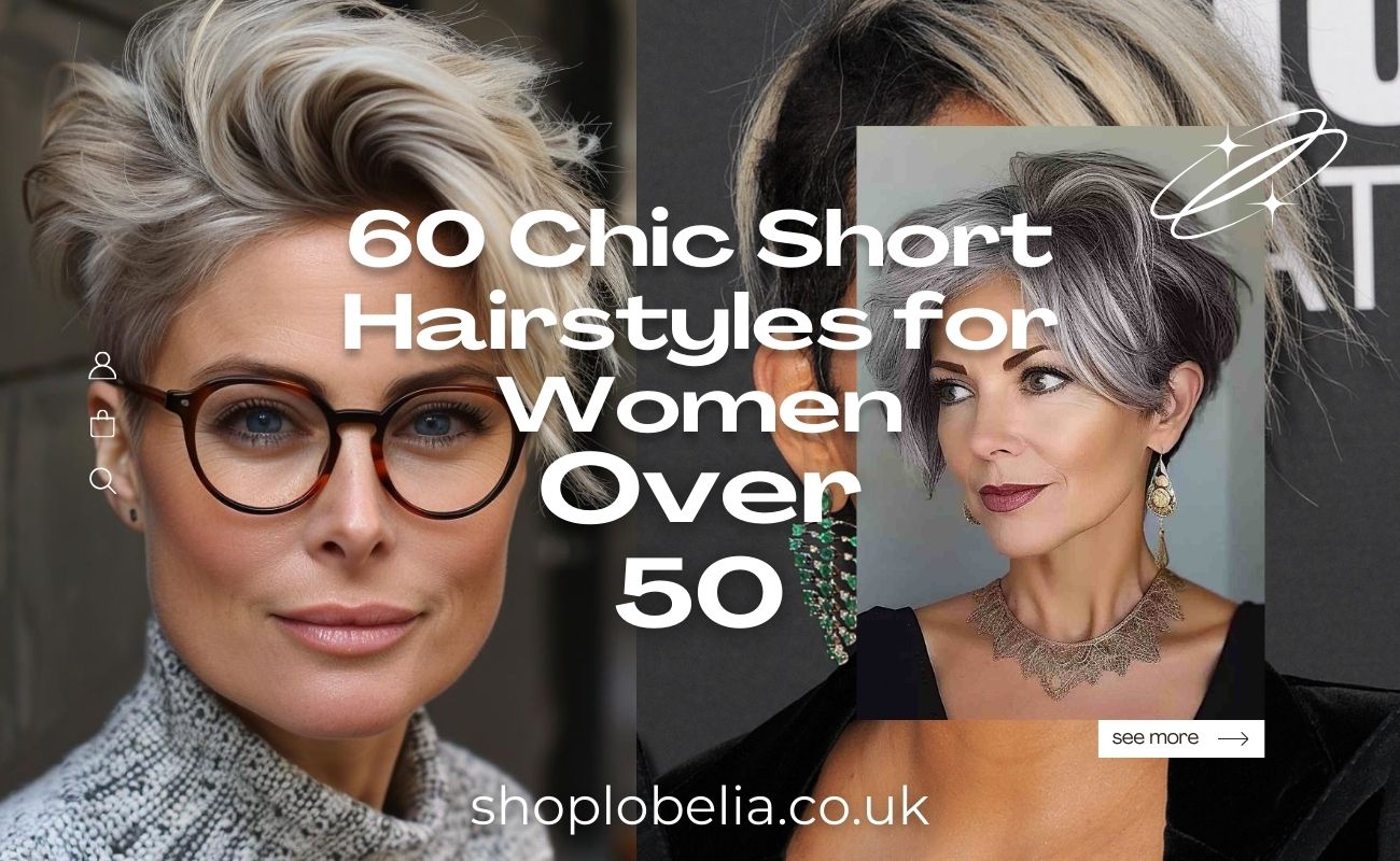 Chic Short Hairstyles for Women Over 50