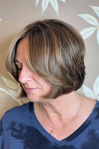 Chin-Length Bob with Layers