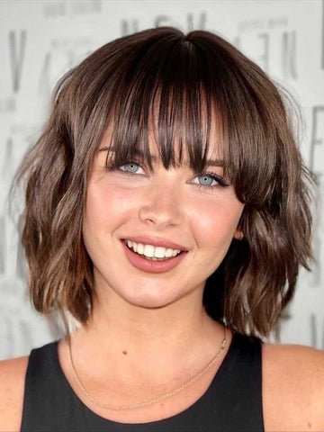 Choppy Bob with Bangs