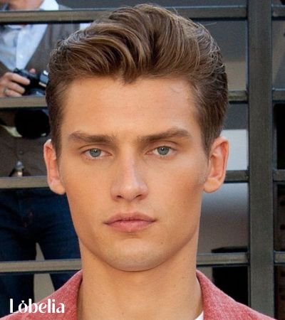 Classic Brushed Back Hairstyle