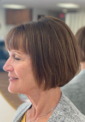Classic Short Bob with Bangs