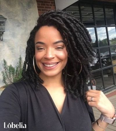 Classic Shoulder Length Kinky Twists