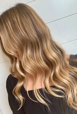 Cool Wheat Blonde with Brown Undertones