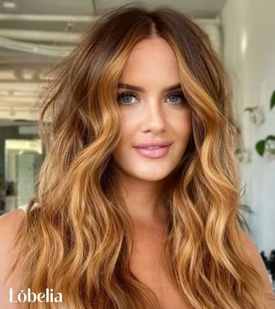 Copper Blonde Balayage