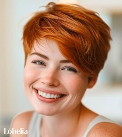 Copper Pixie Cut