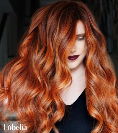 Copper with Red Highlights