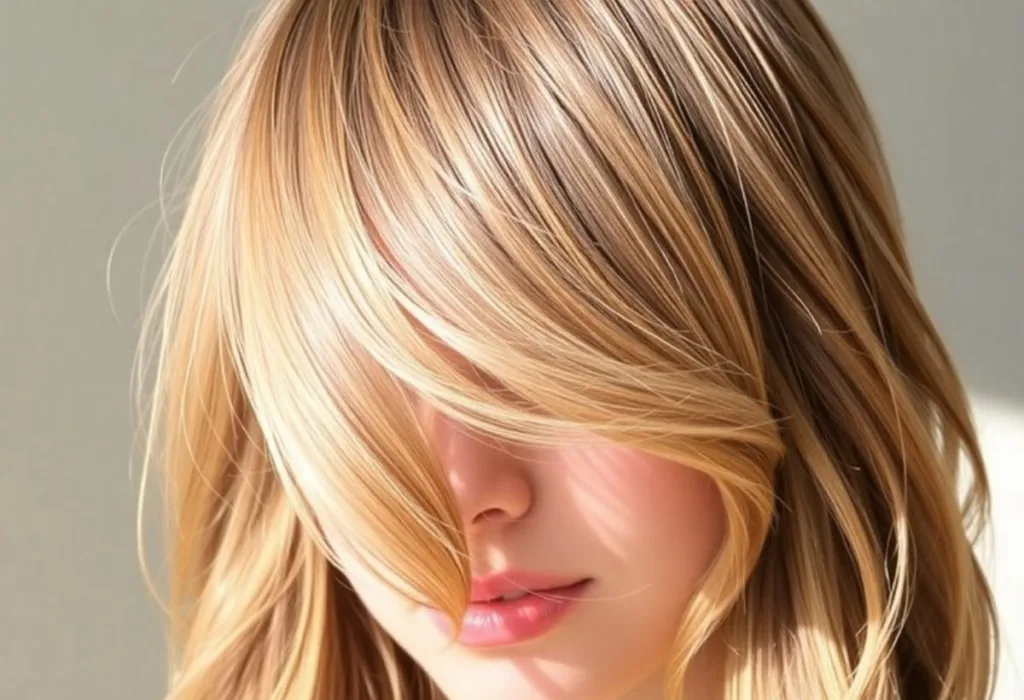 Curved Side-Swept Fringe