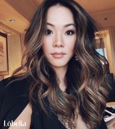 Dark Brown Hair with Face-Framing Blonde