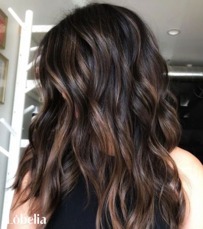 Dark Brown with Sunkissed Highlights