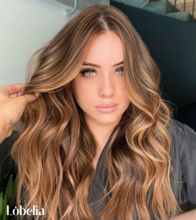 Dark Brown with Toffee Highlights