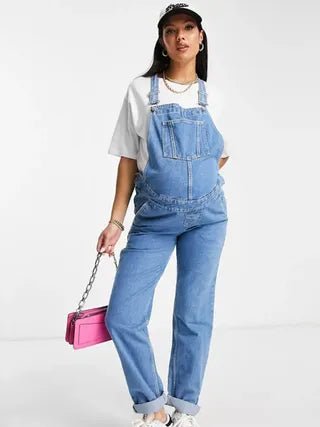 Denim Overalls in Pregnancy
