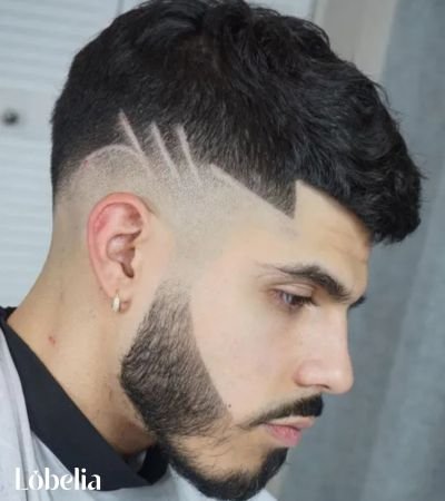 Designer Edgar with Custom Shaved Designs