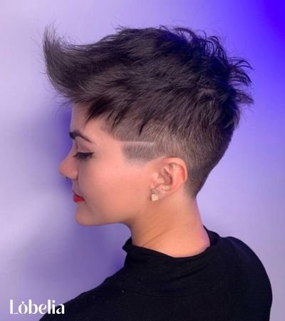 Edgy Undercut Pixie