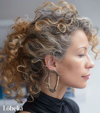 Elegant Curly Updo