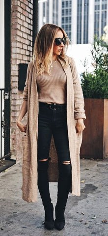 Fall and Winter Cardigan Outfits