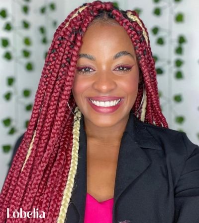 Flamingo Pink Braids