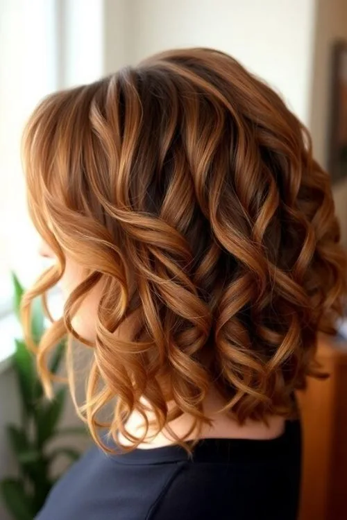 Graduated Curly Style