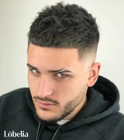 High Bald Fade Edgar with Spiky Top
