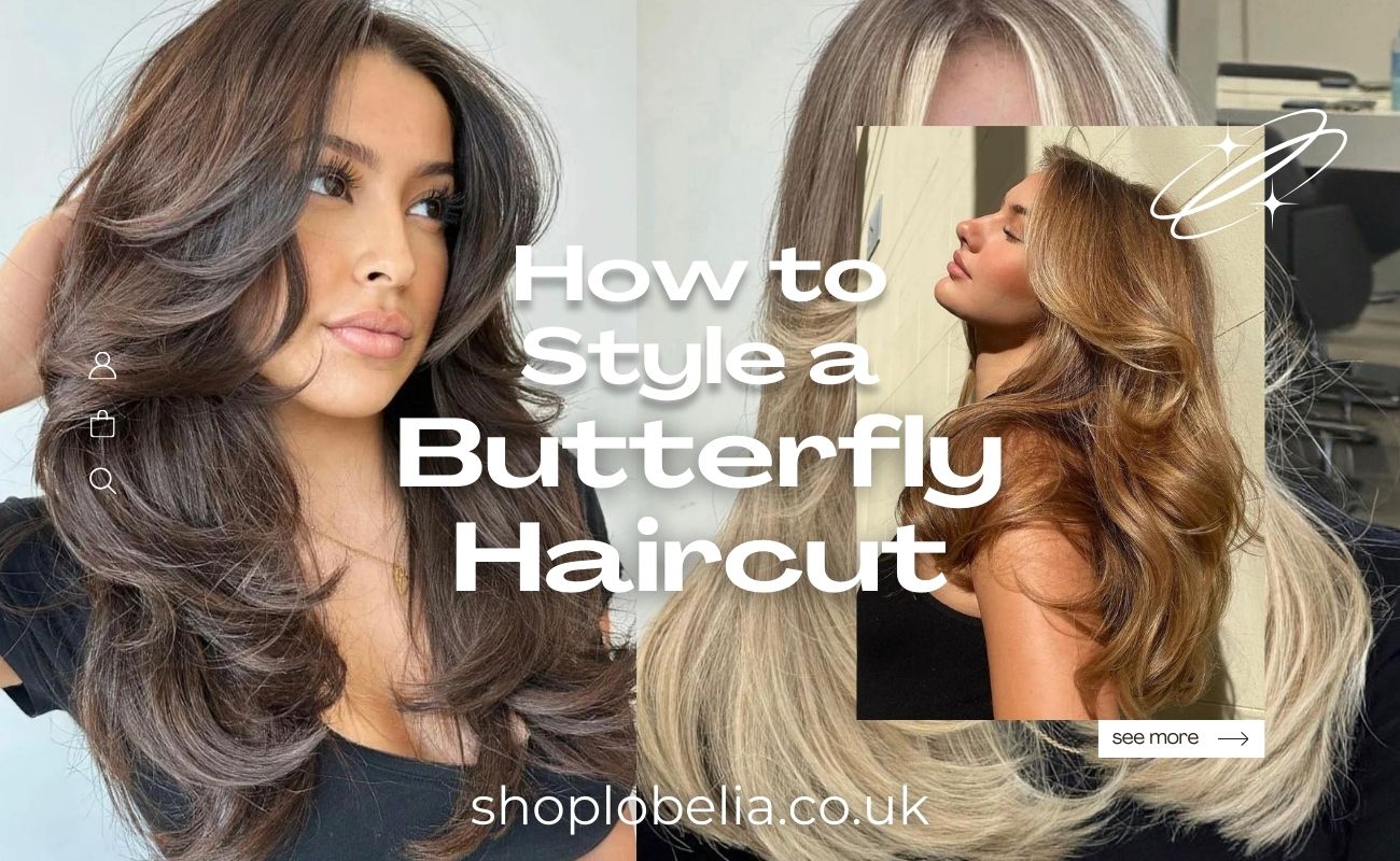 How to Style a Butterfly Haircut