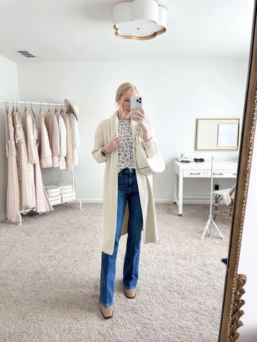 Instructions for Maintaining Long Cardigans