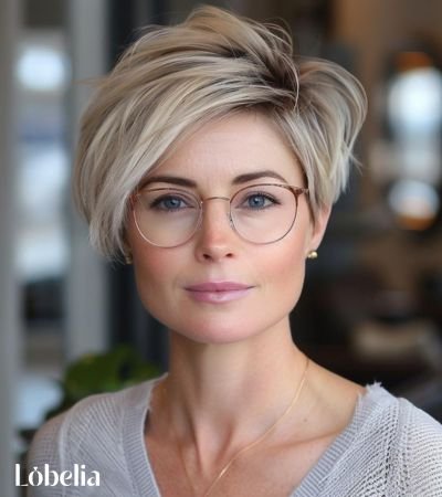 Layered Bob with Highlights