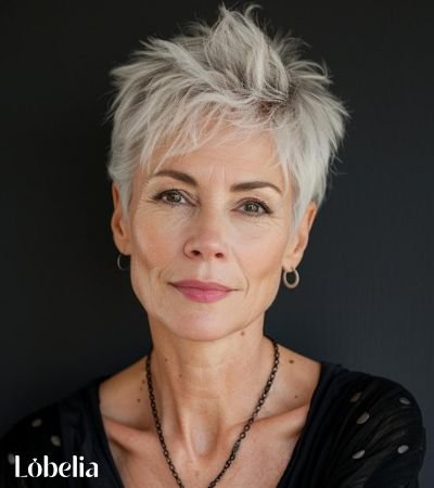 Layered Pixie with Bangs