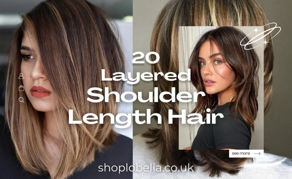 Layered Shoulder Length Hair