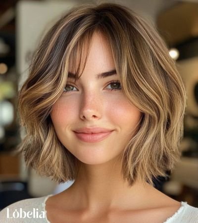 Layered Wavy Bob