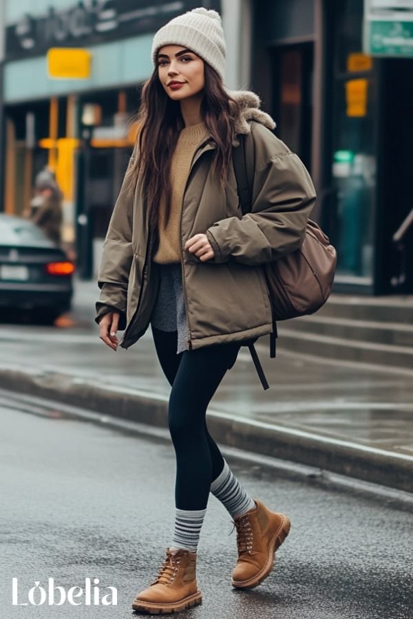 Leg warmers with Boots