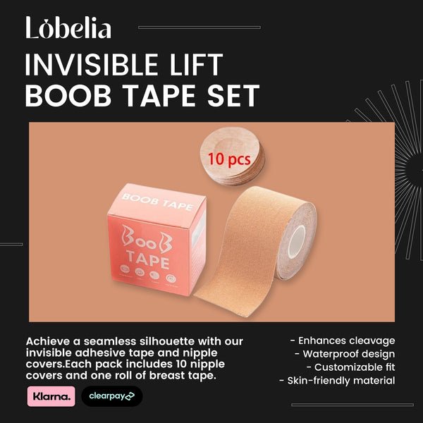 Invisible lift boob tape